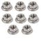 ZAQW 8 M10 x 1.25mm Pitch Metric fine Pitch 304 Stainless Steel Hexagonal
