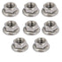 ZAQW 8 M10 x 1.25mm Pitch Metric fine Pitch 304 Stainless Steel Hexagonal