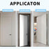 ZXFUTURE 360 Door Pivot Hinges Heavy Duty Pivot Hinge for Wood Door, Stainless Steel Hidden Door Hinge for Secret Door