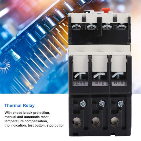 NR2-25 Electric Overload Relay, Adjustable Motor Thermal 50-60hz (9-13A)