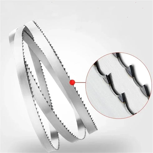 ZRWXQEZ 16mm*0.56mm*T4(L 2040mm) Bandsaw Blades Meat Bone Saw Machine Cutting Chicken Fish Cutting Length*