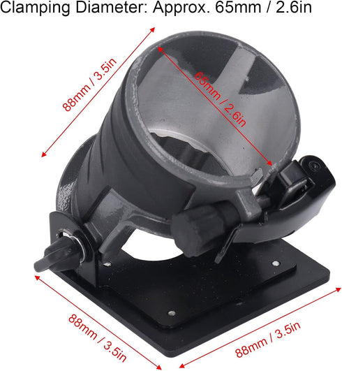 Trimming, ViaGasaFamido Adjustable Angle Fixed Base Woodworking Router Base Made from Aluminum Alloy for Professional