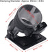 Trimming, ViaGasaFamido Adjustable Angle Fixed Base Woodworking Router Base Made from Aluminum Alloy for Professional