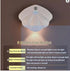 FLCXMSH 2 Pack 3 Dimming Motion Sensor Light Indoor Shell Rechargeable Night Light Wall Sconce Light Color Lamp