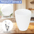 1.65" 4.53" 5 PATIKIL Hole High Plastic Lampshade, Pcs Floor Lamp Light Covers Replacement Lamp Shade Cover for Floor
