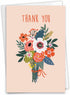 NobleWorks - Thank You Greeting Card with 5 x 7 Inch Envelope