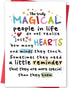 BENNLOOS Colours Positivity Cards, Thank You Friendship Card Gifts for Him Her, Beautiful