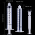 TecUnite 20 Pack Syringe Without Needle, Plastic Curved Syringes for Epoxy Resin, Craft, Feeding Pets Animals, Oil or Glue Applicator