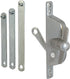 Prime-Line H 3557 Reversible Jalousie Operator with Three Link Arms, Aluminum Finish, Single Pack