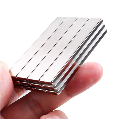 LOVIMAG Powerful Neodymium Bar Magnets, Rare-Earth Metal, 60 x 10 x 3 mm, Pack of 12