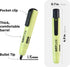 Carrotez 12 Count Retractable Permanent Markers, Thick Barrel, Low Odor, Bold Writing, Bullet Tip, Black