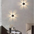 GREFAR Sconce,3000K 6W IP65 Porch,Garage,Patio(12*12*5.5CM, ABS205) Outdoor/Indoor LED Cube Wall Light, Modern Black