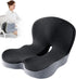 Rottipe Memory Foam Office Chair Cushion, L-Shaped Integrated Seat Cushions, Chair Seat Cushion