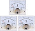 YXQ 0-15V Analog Voltmeter Panel 85C1-V Gauge Meter for Auto Circuit Measurement (DC 15V-3Pcs)