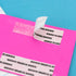 Hygloss Products, Inc Library Card Pockets, Self-Adhesive, 3.5” x 5”, Pack of 30