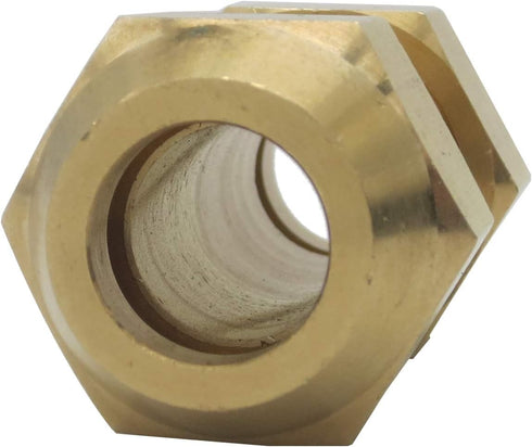 Air Conditioning Copper Pipe Extension for Joint Double Connector, 6-19mm Flare Nut Copper Tube Diameter 5/8"