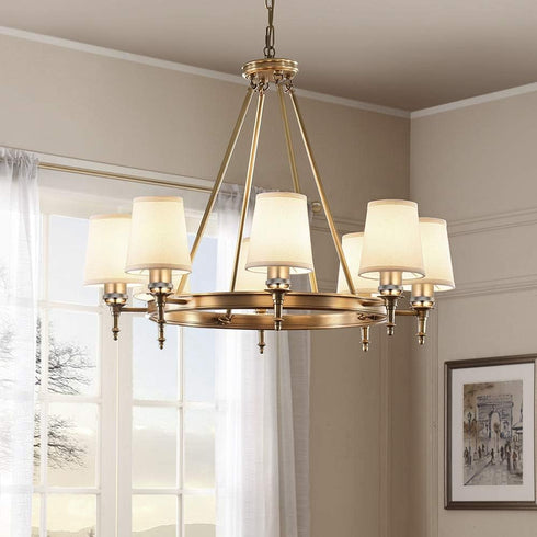 GABORI E26 8-Pack Vintage Lamp Socket, Edison Pendant Light Socket Replacement, Antique Retro Hanging Lamp Holder