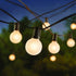 SUNSGNE 25 Pack G40 LED Replacement Light Bulbs - E12 Shatterproof Globe Frosted Bulbs for Indoor Outdoor
