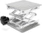 Wisamic Lab Jack Scissor Stand Platform, 4x4 inches Stainless Steel Lift Stand for Laboratory Support