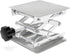 Wisamic Lab Jack Scissor Stand Platform, 4x4 inches Stainless Steel Lift Stand for Laboratory Support