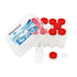 Vitorinca 2ml Sterile Glass Vials, 10 Packs with Self-Healing Injection Port and Flip Top Cap