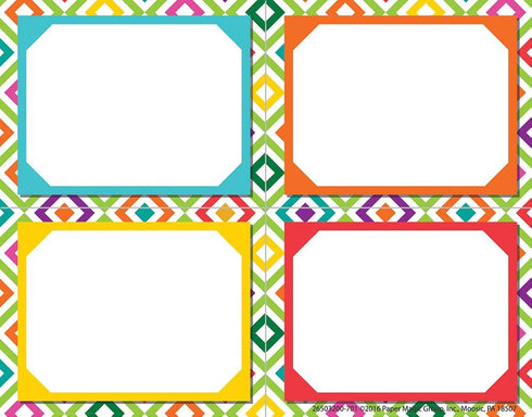 Eureka Classroom Name Tags - A Sharp Bunch Design