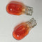 Landscape Low Voltage - 12 Volt 11W Amber Bulbs: T5 Wedge Bulbs Compatible with Malibu Lights, Garden Deck Light Bulbs,