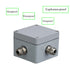 80x76x60mm Aluminum Alloy Metal Waterproof Junction Box, Universal Industrial Structure IP66 Outdoor Explosionproof