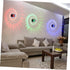 3W Spiral LED Wall Sconce Light Fixture Blue Light Modern Design for Bedroom KTV Bar Decor Energy Efficient LED