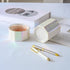 YOSCO Set 2 Desk Organizer of For Office, Pen Holder and Paper Clip Holder, Ceramic Cute Pencil Cup, Paper Clip