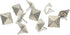 Dritz Home 44272 Nickel Square Decorative Nails, 3/4-Inch (10-Piece)