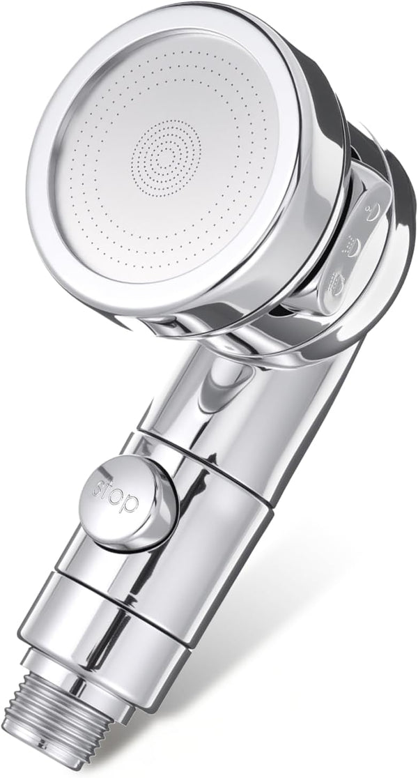 FdcZeyxior Shampoo Bowl Sprayer Head, Silver Adjustable Handheld Sink Sprayer Head Portable Shower