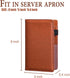 Server Books for Waitress/Waiter - Organizer with Zipper Money Pocket, Cute Accessories Fit Server Aprons Note Pads