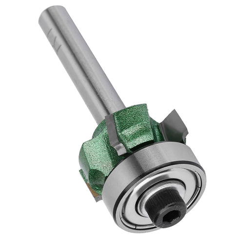 CMT Router Bits, Banding Trimmer Routers, Bevel Top Trim Router Woodworking Milling Cutter, 4 Teeth Trimming Cutter