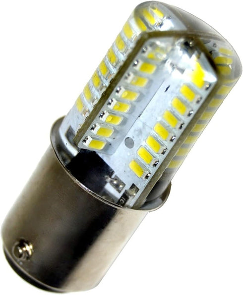 HQRP 120V LED Light Bulb Cool White, Compatible with Clarke 40920A CK-40920A Replacement for Super 7 7R