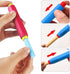 Paichley 5 Set 5 Count (Pack 1) Pieces Colorful Plastic Chalk HoldersBlackboard Adjustable for Teachers School Office