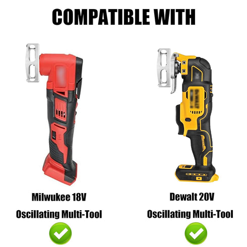 Square Slot Cutter for Dewalt 20V & Milwaukee M18 Oscillating Multi-Tool, Efficient Carving Tool for Drywall