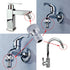 Faucet Quick Connector Adapter, Thread Connecting Aerator Adapter for Dishwasher Washing Machine (G1/2 Hose Thread)