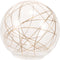 Garneck Replacement Glass Globe for Outdoor LED Solar Lights - Round Ball