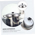 Universal Stainless Steel Pot Lid for Cooking and Steaming