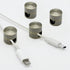 Hpgoxkd 4 Sets Cord Holder for Nightstand,Antique Copper Metal Charger Holders for Cords Organizers for Desk, Office