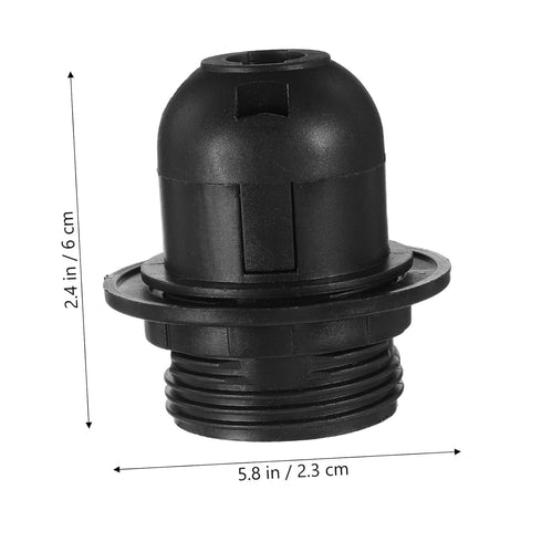 4pcs Bulb Socket Lamp Holder Retro Industrial Style Light Socket Accessories for Pendant Wall Sconce Ceiling Lights