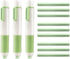 M&G 9+3 Pack Retractable Eraser Pen, 3 Pcs Cute Rubber Eraser Pens with 9 Refill, Art Erasers for Kids
