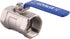 1PC Ball Valve Stainless Steel, 1 1/4" NPT Female Standard Port, 1-Piece Type for Water, Oil, and Gas