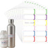 Divguf 120 Pcs Colorful Baby Bottles Name Labels Waterproof Daycare Labels for Lunch