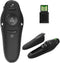 Presentation Clicker Remote for PowerPoint - RF 2.4GHz Wireless Presenter USB for Mac, Keynote, Computer, Laptop