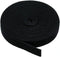 Monoprice Hook and Loop Fastening Tape - 3-Pack, 0.75 Inch, Black, 5 Yard Per Roll