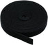 Monoprice Hook and Loop Fastening Tape - 3-Pack, 0.75 Inch, Black, 5 Yard Per Roll