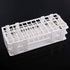 Detachable Plastic Test Tube Rack, 3 Layers Lab Storage Stand Holder for 16mm Diameter Tubes, 60 Tubes Capacity