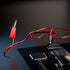 Goupchn Stackable Banana Plug to Breadboard Female Jumper Wires, Soft Flexible Silicone Test Leads for Electrical